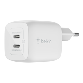 USB-C&reg;-GaN-Ladegerät mit zwei Anschlüssen und PPS, 45 W